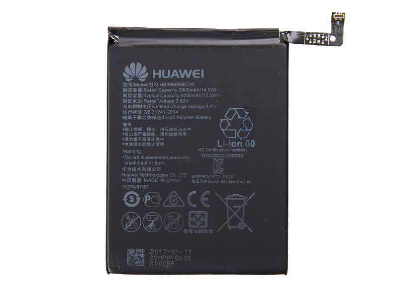 Huawei Mate 9, Mate 9 Pro, Y7 (2019), Y9 (2019/18), P40 Lite E Battery HB396689ECW (OEM)
