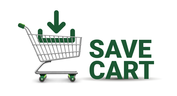 NEW: the save cart function!