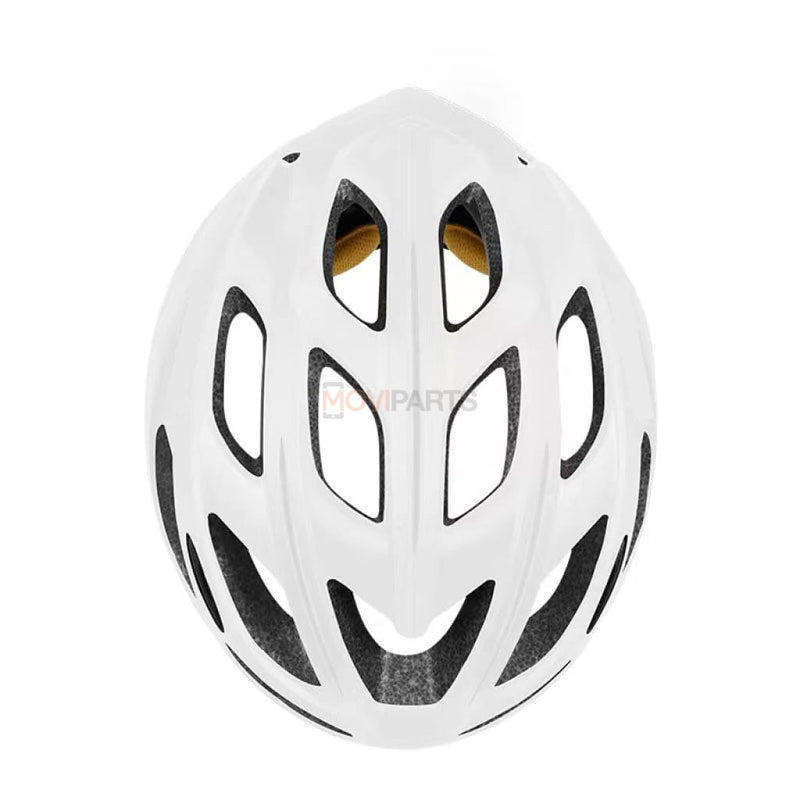 Cyclist Helmet With Adjustable Sizing - White Electric Scooters