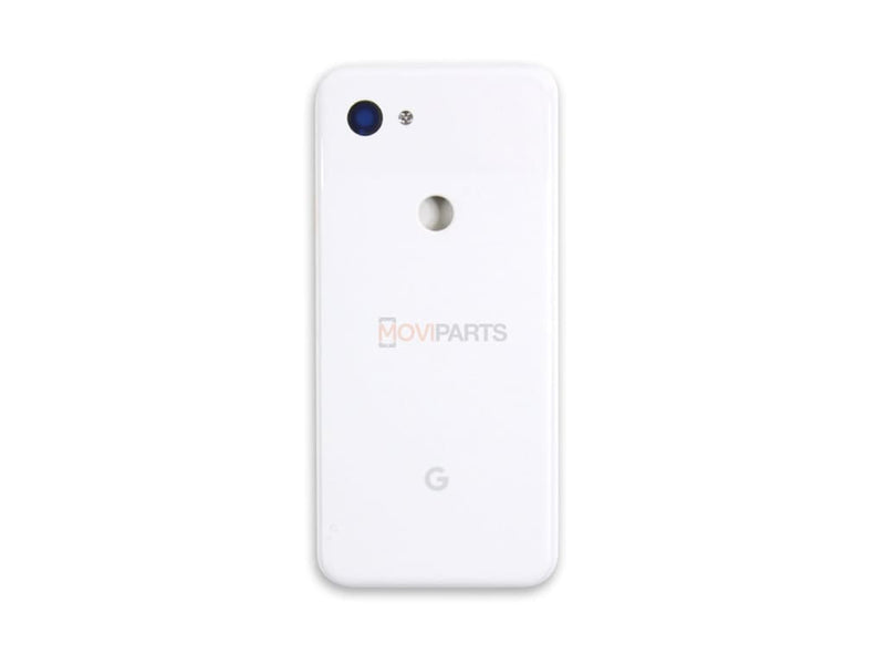 Google Pixel 3A Back Housing Clearly White + Lens Spare Parts