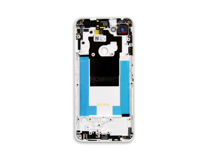 Google Pixel 3A Xl Back Cover Clearly White (+ Lens) Spare Parts