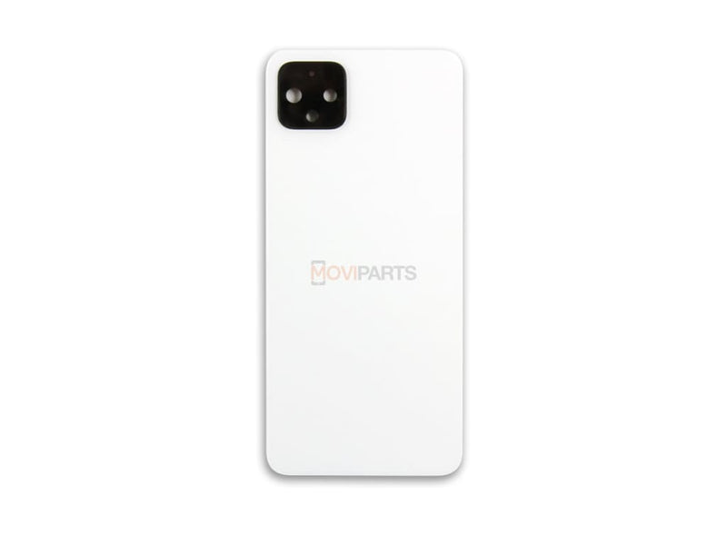 Google Pixel 4 Xl Back Cover Clearly White + Lens Spare Parts