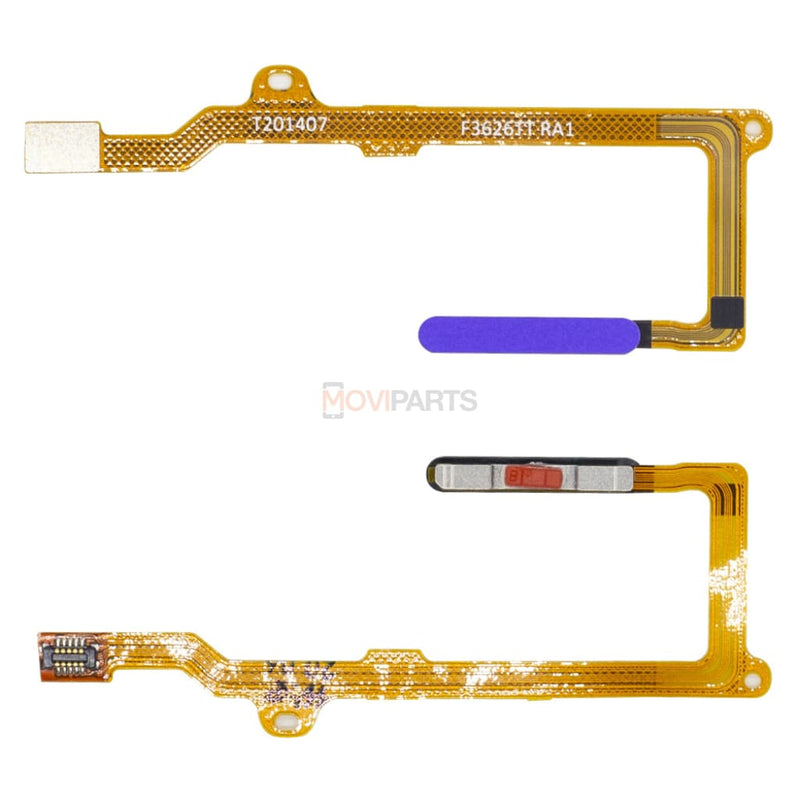 Huawei P40 Lite Fingerprint Sensor Flex Purple Spare Parts
