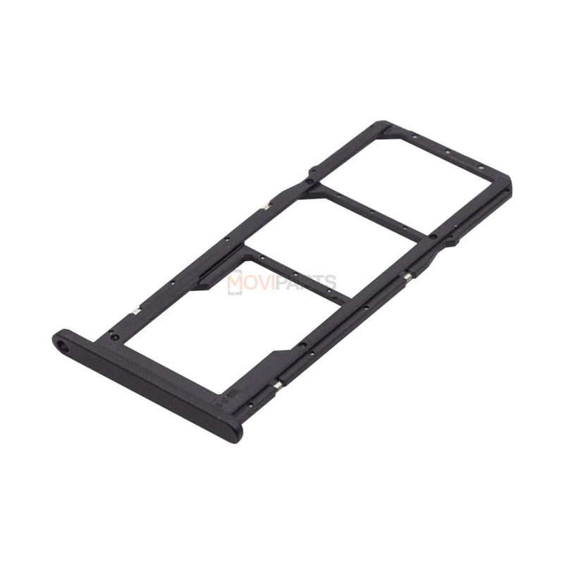 Huawei Y6P Sim And Sd-Card Holder Midnight Black Spare Parts