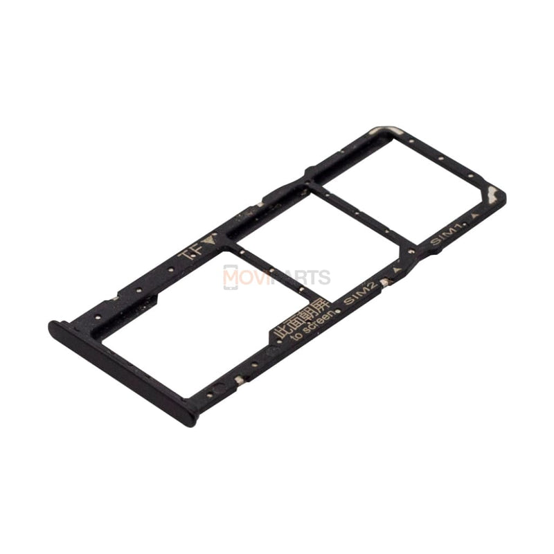 Huawei Y8P Sim And Sd Card Holder Midnight Black Spare Parts