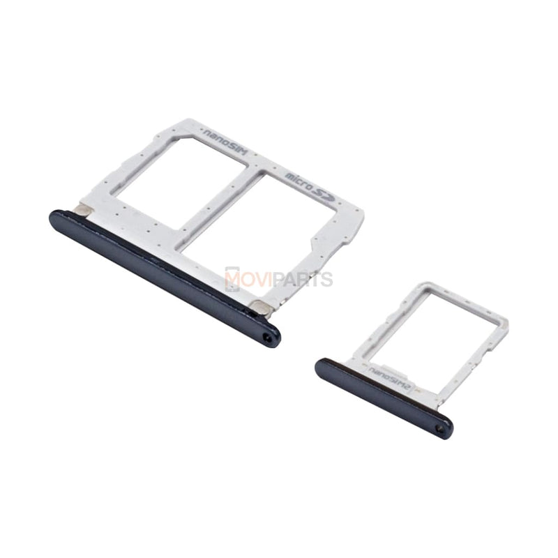 Lg K40 Sim And Sd Card Holder Black Spare Parts