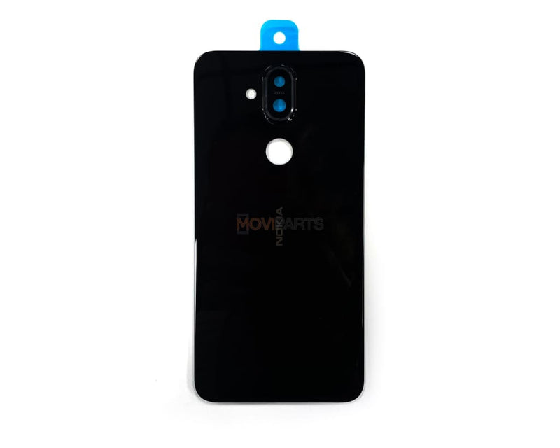 Nokia 8.1 (X7) Back Cover Steel/Copper (+ Lens) Spare Parts