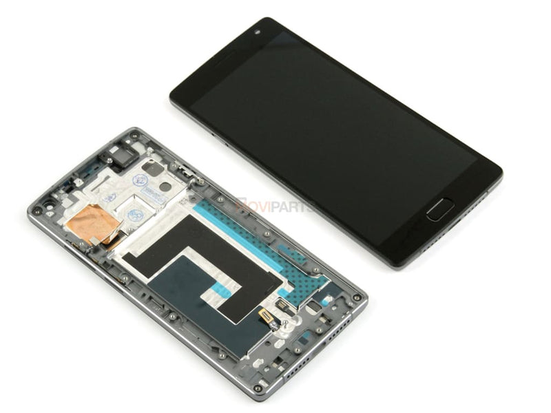 Oneplus Two Display And Digitizer Complete Black Spare Parts