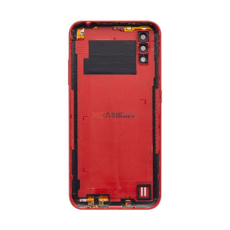 Samsung Galaxy A01 A015F Back Cover Red (+ Lens) Spare Parts