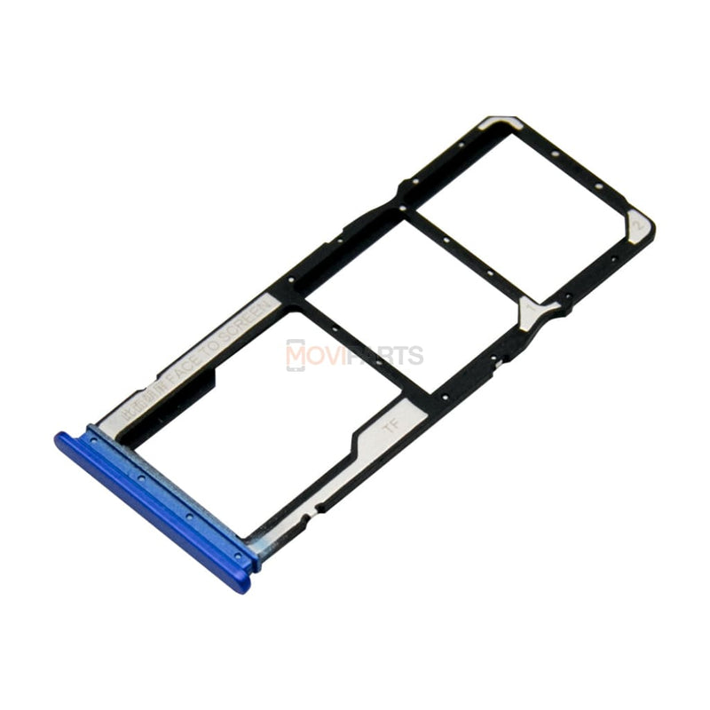 Xiaomi Redmi 8A Sim And Sd Card Holder Ocean Blue Spare Parts