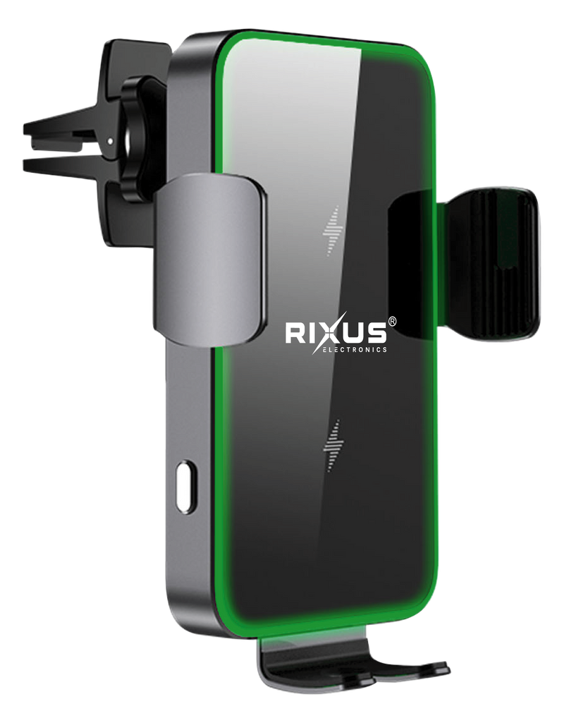 Rixus RXWC36 Wireless Auto-sensoring Car Mount Black