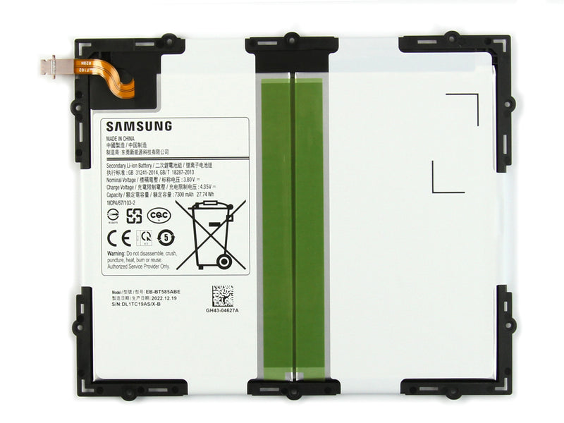 Samsung Galaxy Tab A 10.1 (2016) T580, T585 Battery EB-BT585ABE (SP)