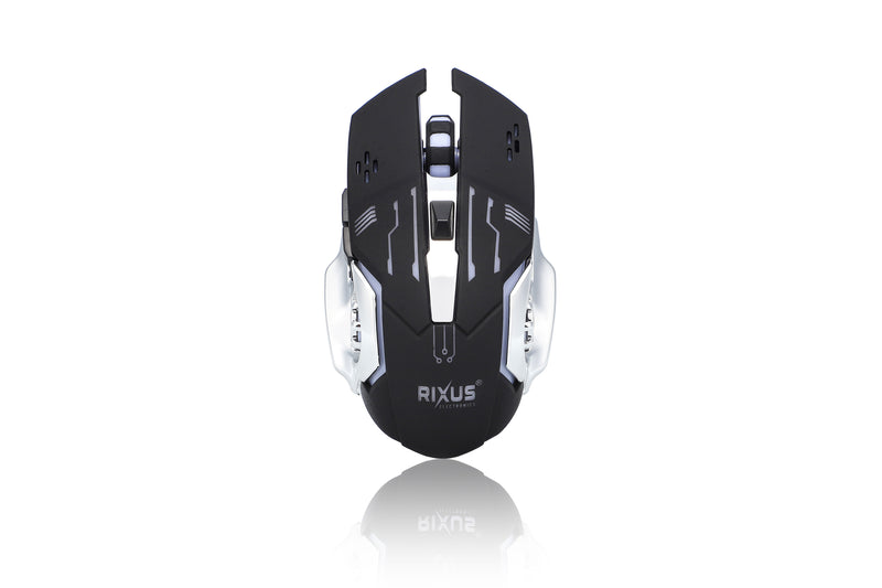 Rixus RXWM210 Wireless Gaming Mouse G-Pro Black Green