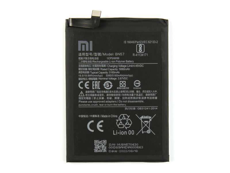 Xiaomi Poco X3 Pro (M2102J20SG, M2102J20SI) Battery