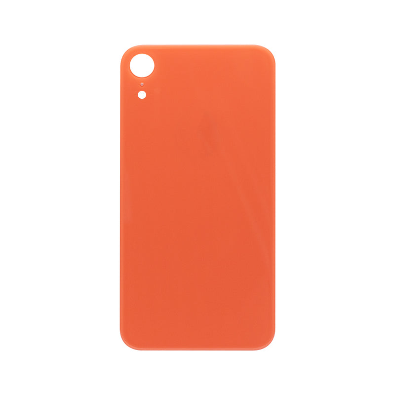 For iPhone Xr Extra Glass Orange (Enlarged camera frame)