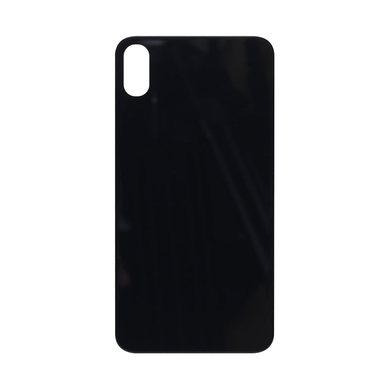 For iPhone Xs Max Extra Glass Black (Enlarged camera frame)