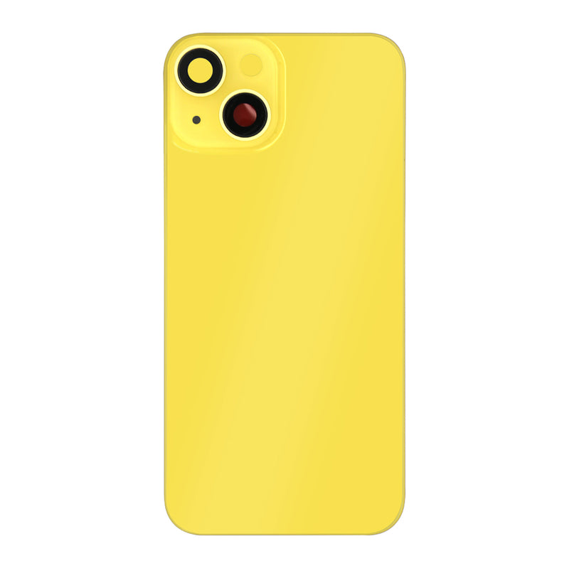 For iPhone 14 Extra Glass Yellow (Enlarged Camera Frame)
