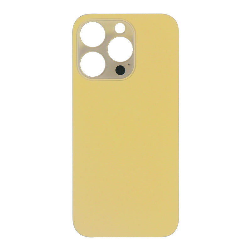 For iPhone 14 Pro Max Extra Glass Gold (Enlarged Camera Frame)