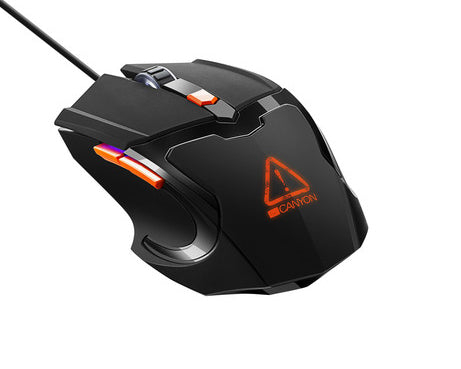 Canyon Gaming Mouse GM-2 Vigil LED 6 Buttons Black Orange