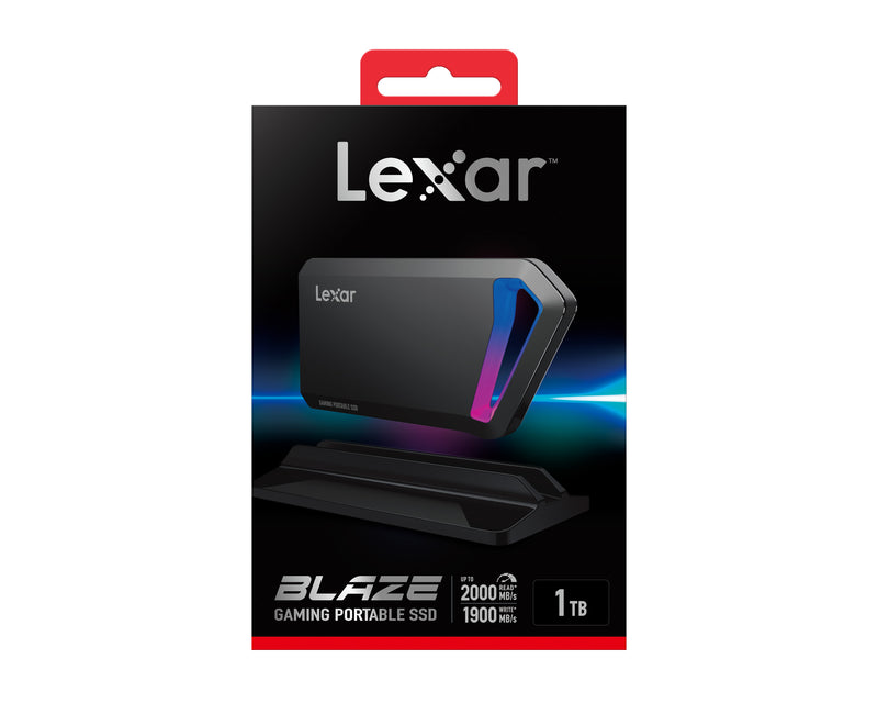 Lexar SL660 1TB Blaze Gaming Portable SSD USB3.2 Gen2x2