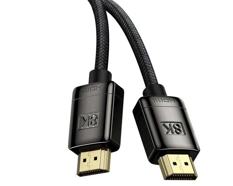 Baseus High Definition Series 8K HDMI Cable (Zinc alloy) 3m Black (WKGQ000201)