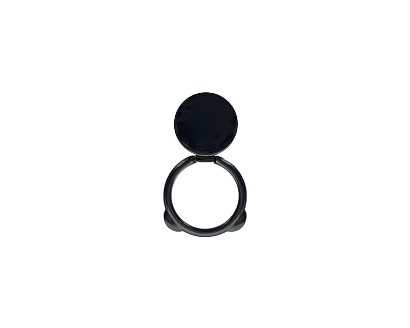 Baseus Bear Finger Metal Ring Grip Stand Holder Black (SUBR-01)