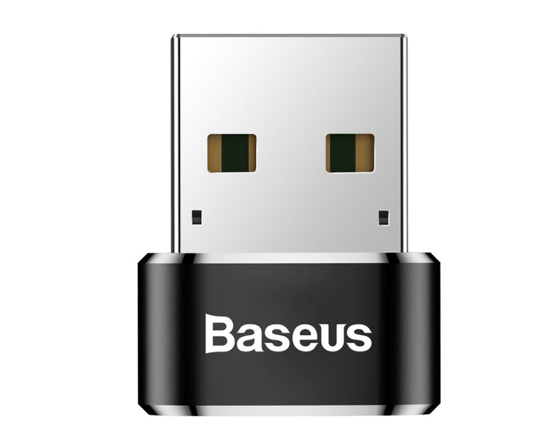 Baseus USB Male To USB-C Female Converter Black (CAAOTG-01)