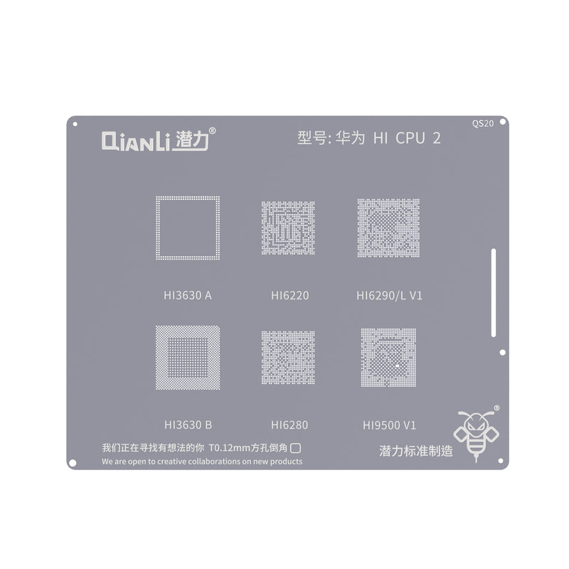 Qianli Bumblebee Stencil (QS20) Huawei HI CPU2