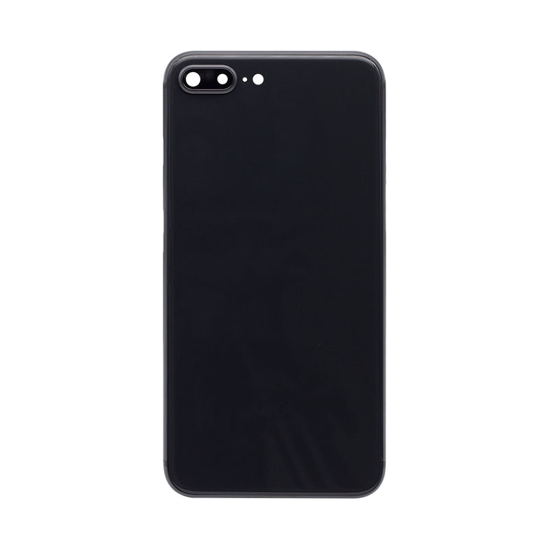 For iPhone 8 Plus Complete Housing Incl All Small Parts Without Battery and Back Camera (Black)