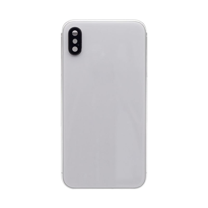 For iPhone X Complete Housing Incl All Small Parts Without Battery and Back Camera (White)