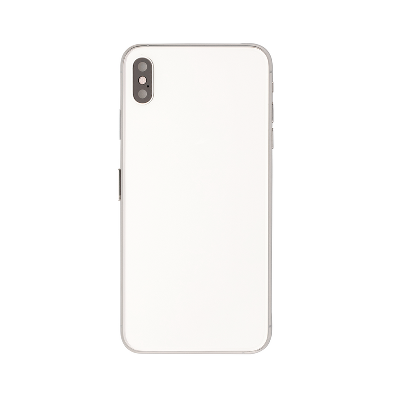 For iPhone XS Max Complete Housing Incl All Small Parts Without Battery And Back Camera (White)
