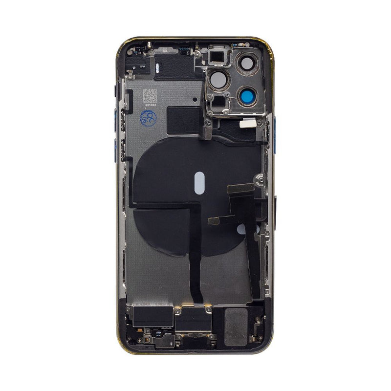 For iPhone 11 Pro Complete Housing Incl All Small Parts Without Battery and Back Camera (Black)