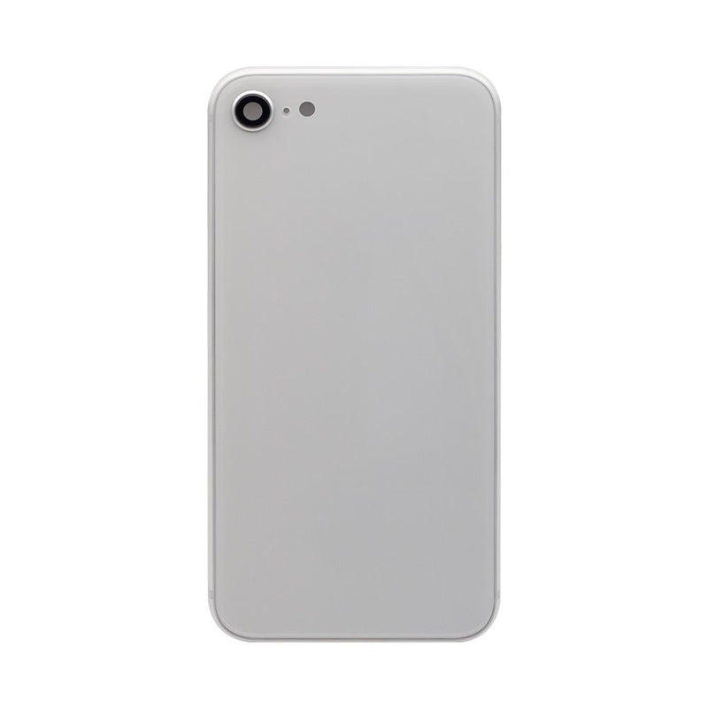 For iPhone 8 Complete Housing Incl All Small Parts Without Battery and Back Camera (White)