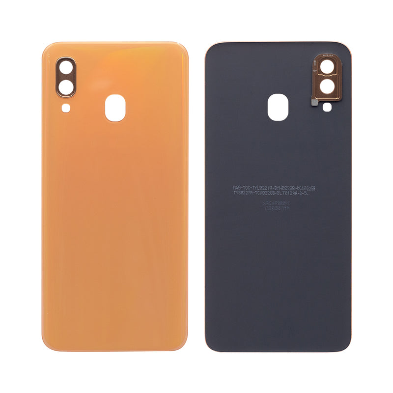 Samsung Galaxy A40 A405F Back Cover Coral (+ Lens)