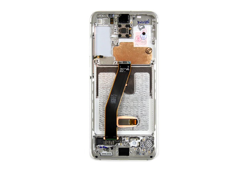 Samsung Galaxy S20 G980F, S20 5G G981F Display and Digitizer Complete Cloud White