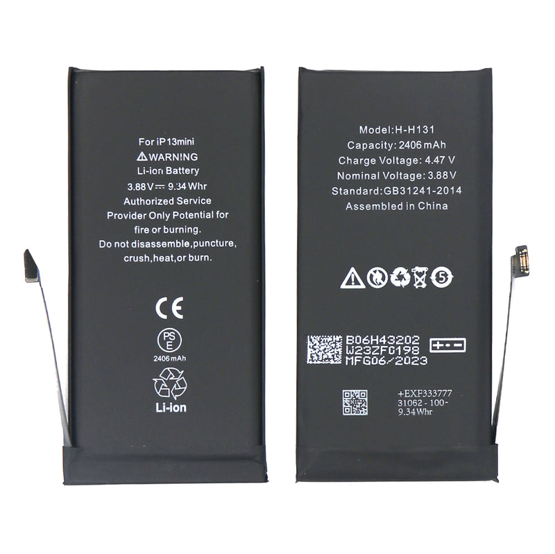 For iPhone 13 Mini Battery with ZY-Chip