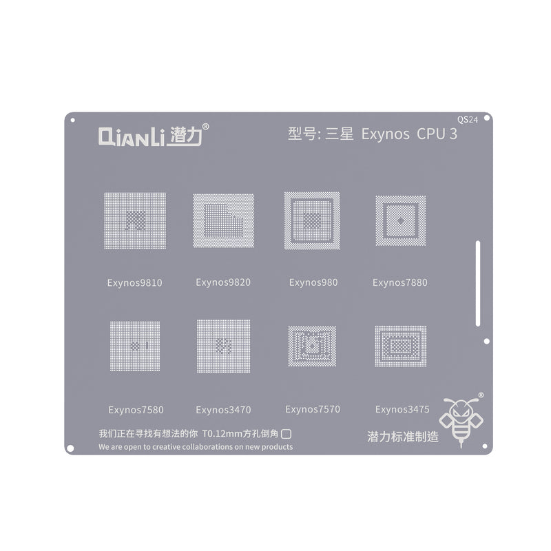 Qianli Bumblebee Stencil (QS24) Samsung Exynos CPU 3