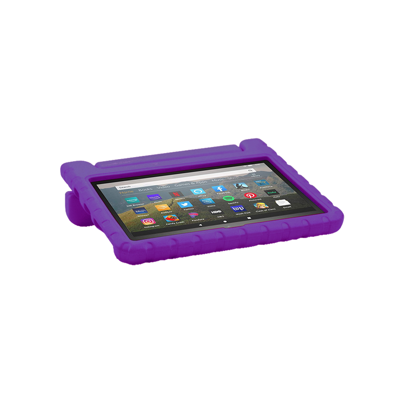 Rixus RXTC06 For iPad Air 3 10.5 (2019) 10.2 (2021, 2019) Pro 10.5 (2018) Tablet Kids Case Purple