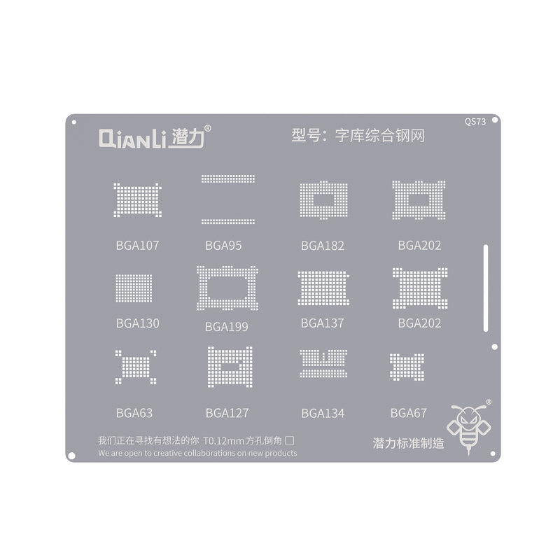 Qianli Bumblebee Stencil (QS73) NAND Flash