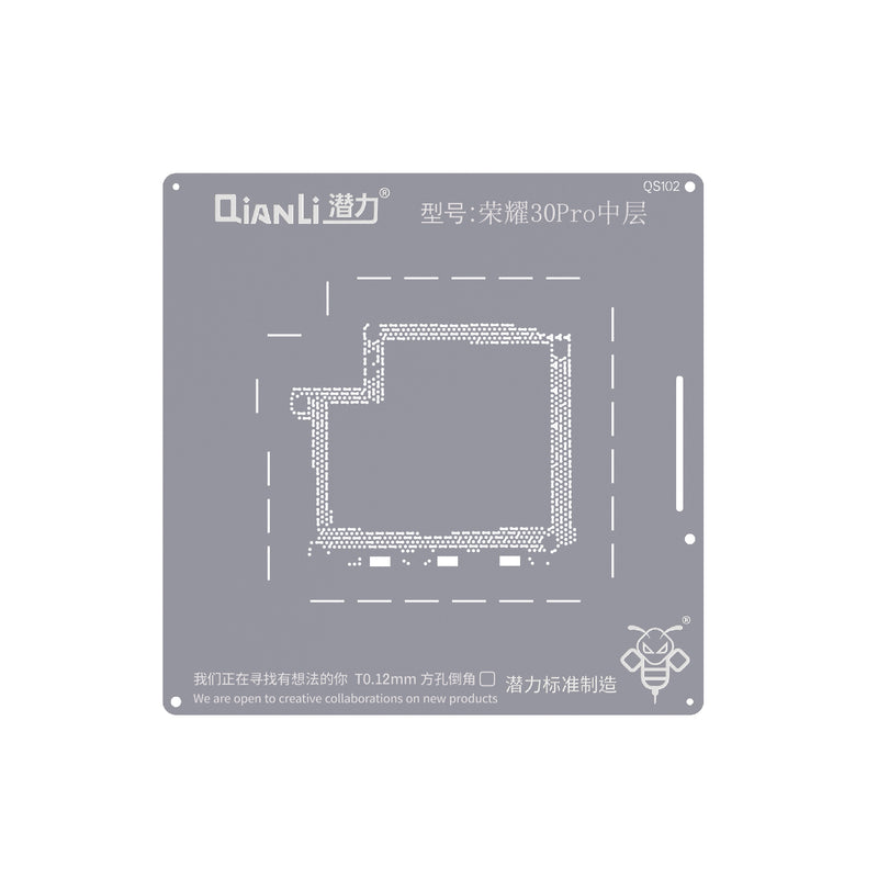 Qianli Bumblebee Stencil (QS102) Honor 30 Pro Middle Layer