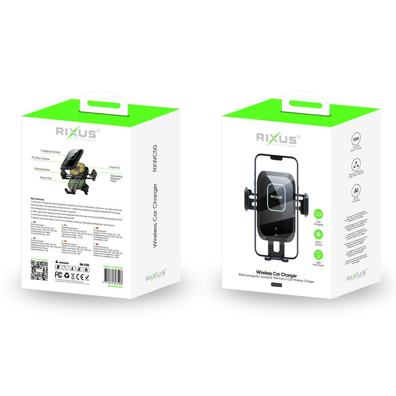 Rixus RXWC50 Wireless Car Charger