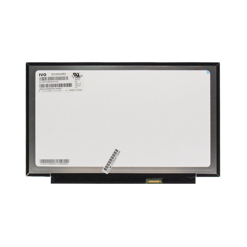 12,5" Replacement Screen for Lenovo (1366X768) Matte