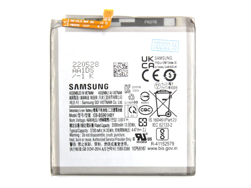 Samsung Galaxy S22 S901B Battery EB-BS901ABY (OEM)