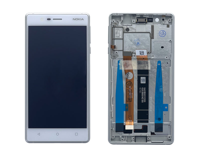 Nokia 3 Display and Digitizer Complete White