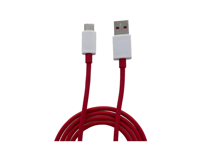 OnePlus Warp USB-A to USB-C Data Cable Red 100CM D287