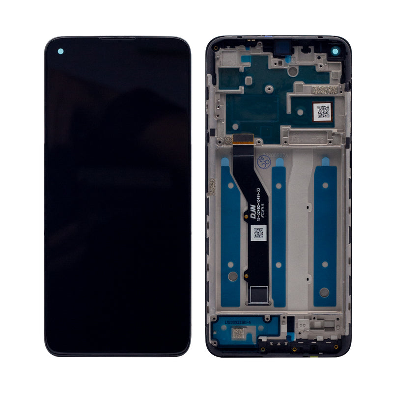 Motorola Moto G9 Plus Display And Digitizer Complete Black (Ref)