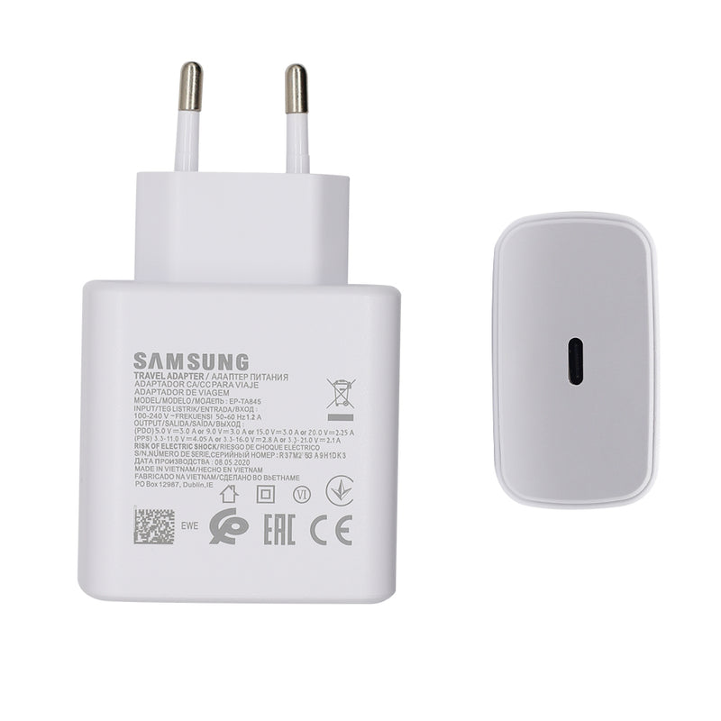 Samsung Fast Charger USB-C 45W White Bulk