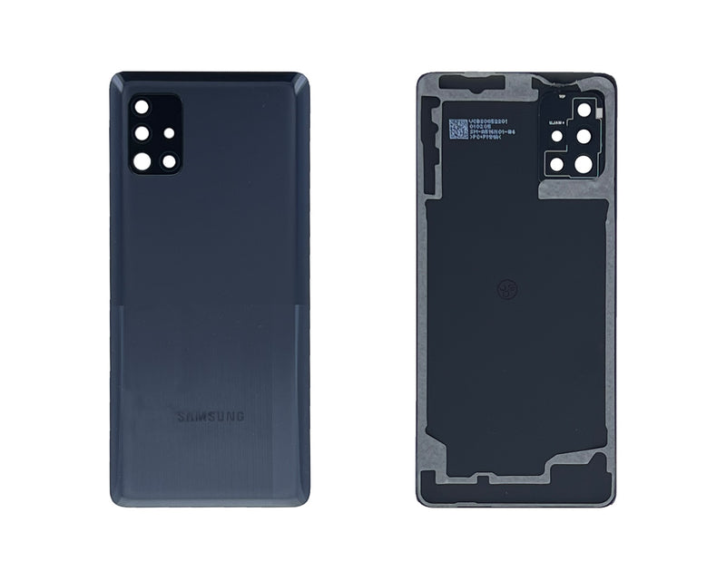 Samsung Galaxy A51 5G A516B Back Cover Prism Cube Black (+Lens)
