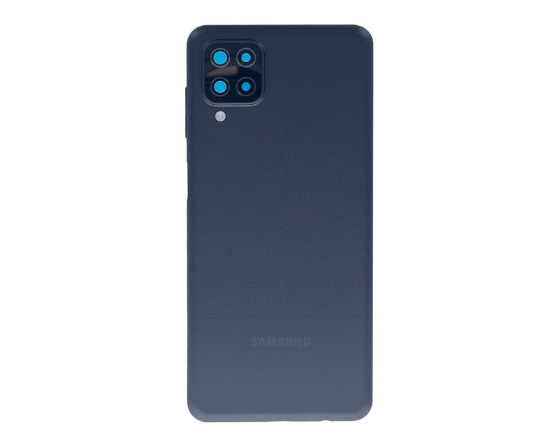 Samsung Galaxy A12 A125F Back Cover Black (+Lens)