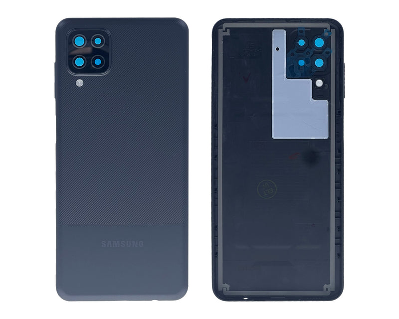 Samsung Galaxy A12 A125F Back Cover Black (+Lens)